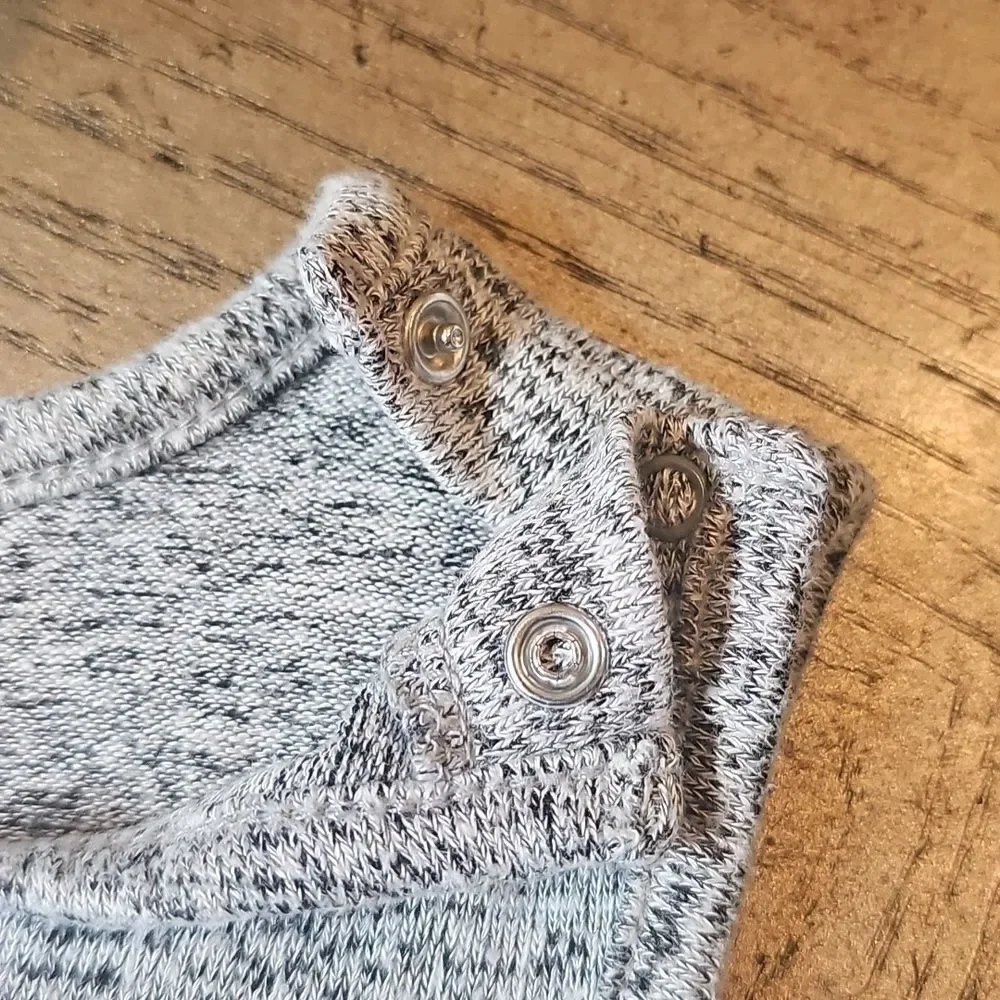 GAP Heathered Gray Kids Romper Size 5